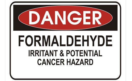 Is formaldehyde taking over your lives?