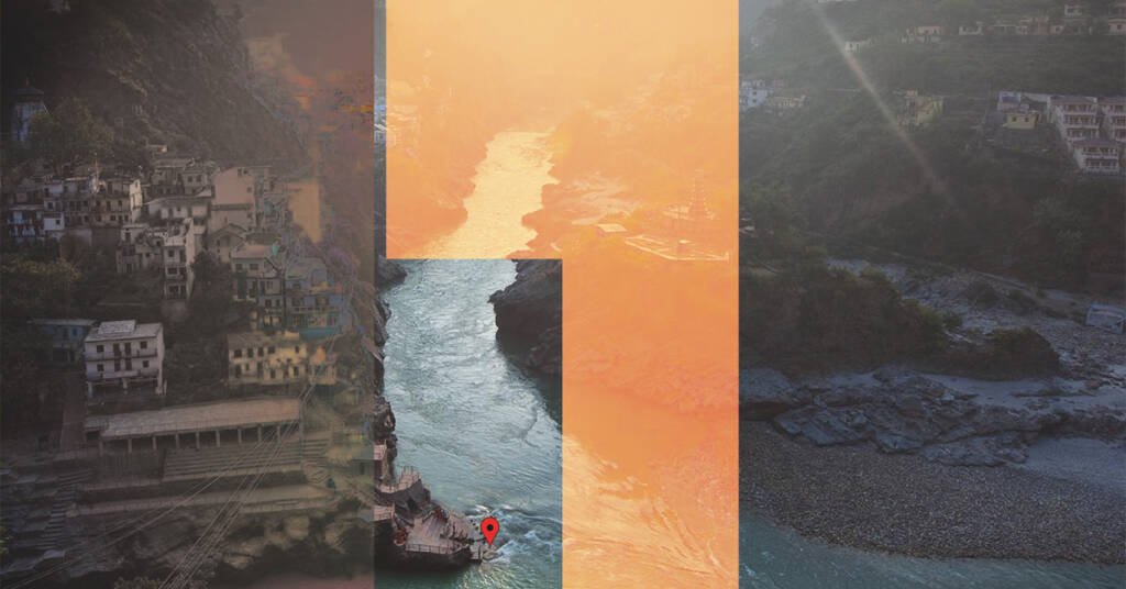 How to travel to where river Bhagirathi meets Alaknanda